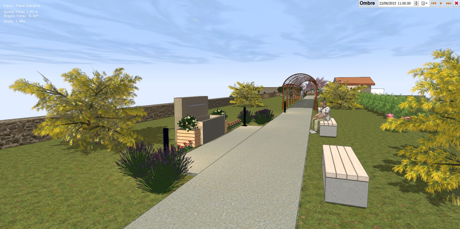 Tutto pronto per il recupero di uno spazio tra i più suggestivi del centro storico di Sansepolcro 2 Rendering del progetto