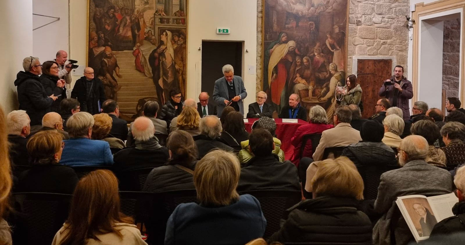 Sansepolcro incontra Amintore Fanfani pittore 1 fanfani pittore