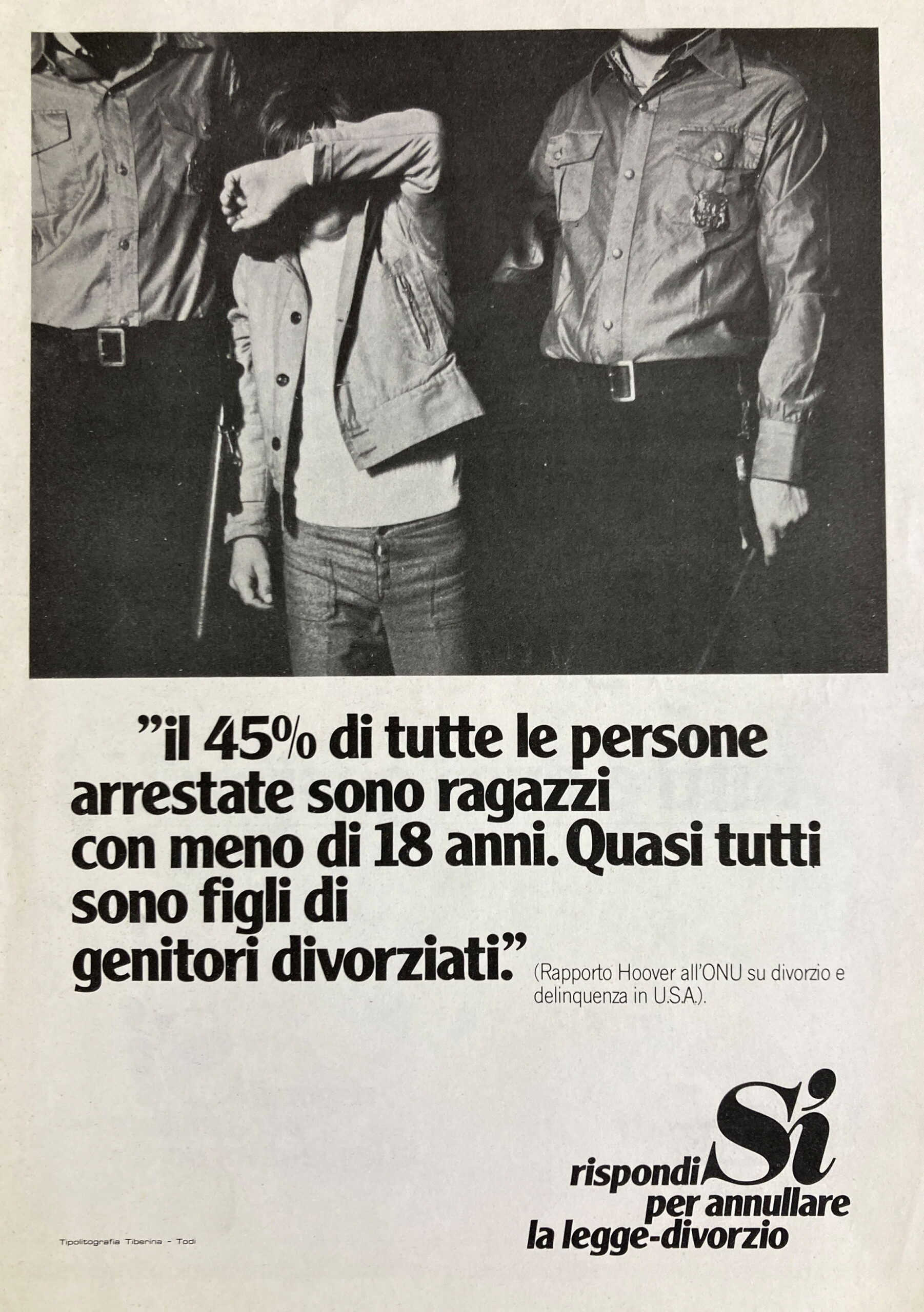 Manifesti Referendum per il Sì