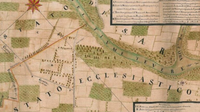 “Dimostrazione del Confine della Città di Borgo di S. Sepolcro“ (Antonio Matteo Lancisi, 1731)