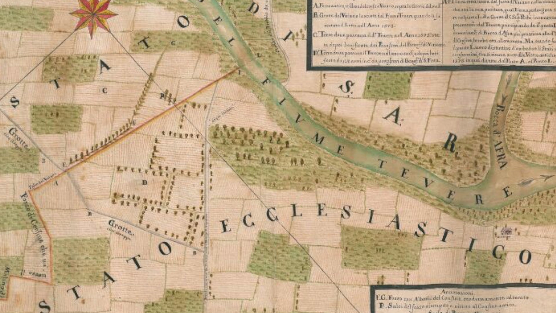 “Dimostrazione del Confine della Città di Borgo di S. Sepolcro“ (Antonio Matteo Lancisi, 1731)