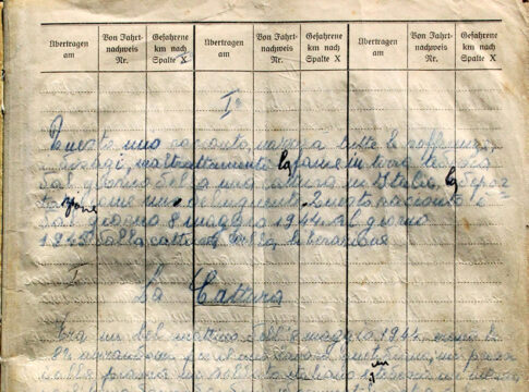 VI-8d Pagina delle memorie di Bruno Consigli