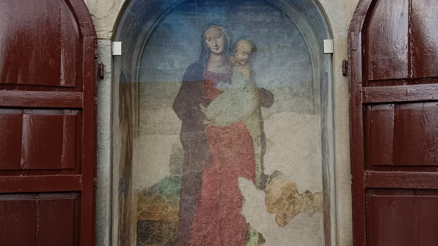 La Madonna di Fontesecca realizzata da Gerino da Pistoia (1523 ca.)