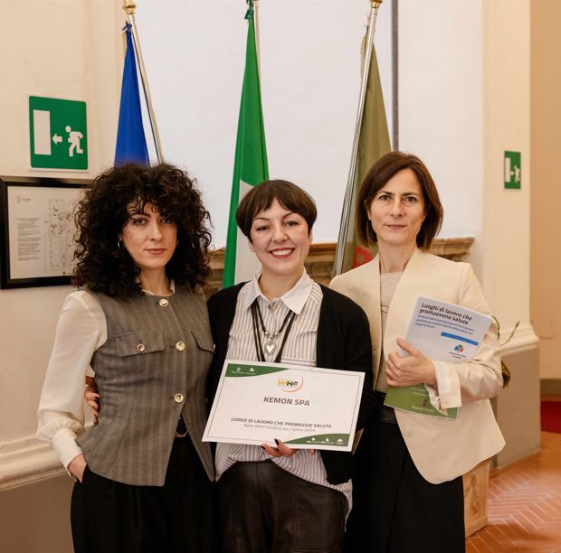 Kemon premiata dalla Regione Umbria come “Azienda che promuove salute nel luogo di lavoro” - Economia e lavoro | TTV.it