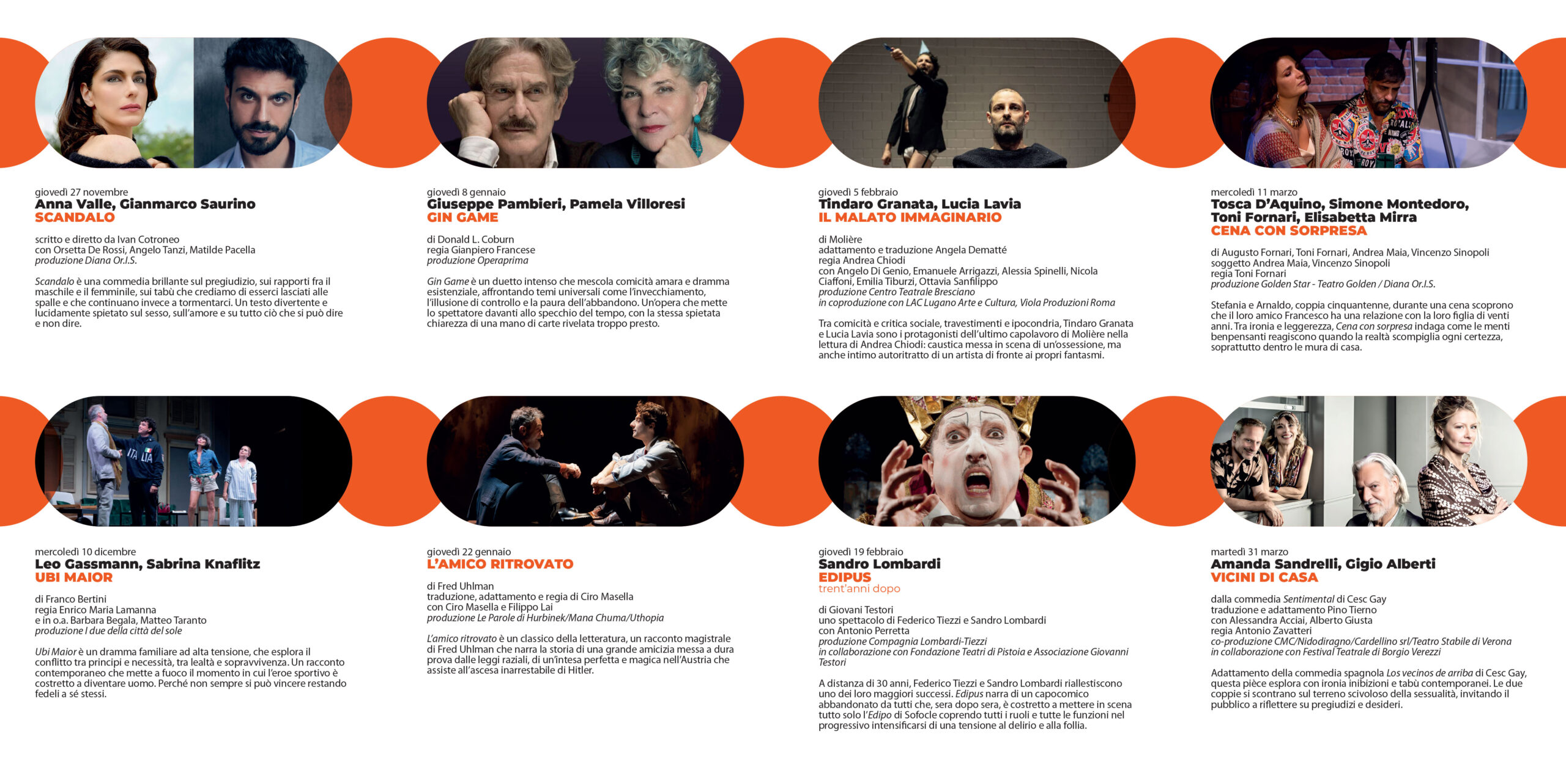 Sansepolcro, otto spettacoli e grandi interpreti per la nuova stagione del Teatro Dante - Cultura | TTV.it