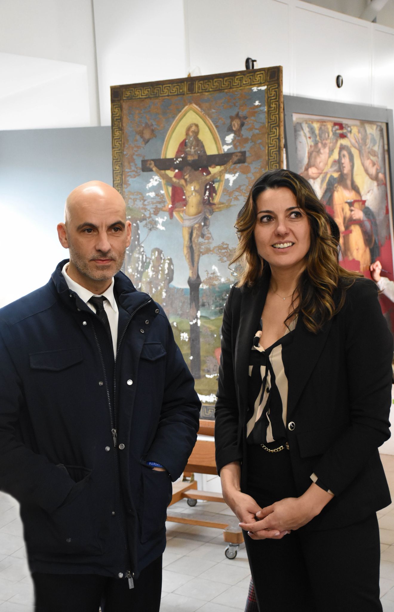 Lo Stendardo della Santissima Trinità di Raffaello verso New York 2 Lo Stendardo della Santissima Trinità di Raffaello verso New York - Cultura | TTV.it