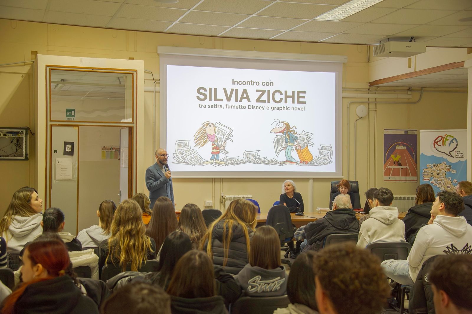 La fumettista Silvia Ziche incontra gli studenti del Franchetti-Salviani 1 La fumettista Silvia Ziche incontra gli studenti del Franchetti-Salviani - Attualità | TTV.it