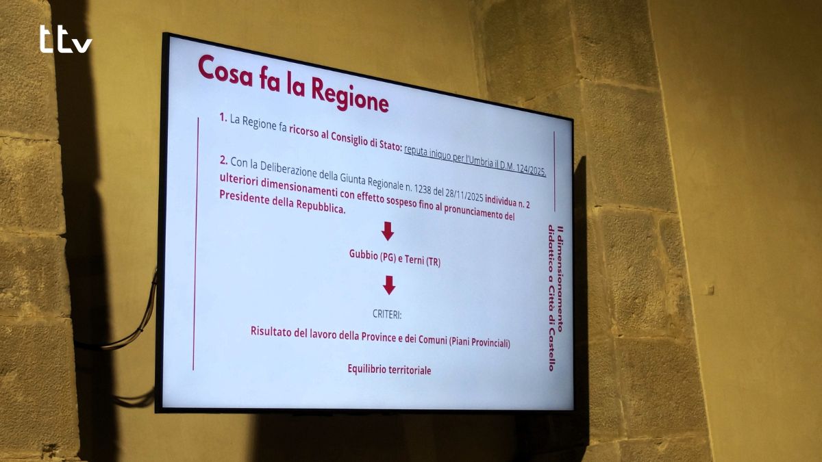 Dimensionamento scolastico, Guerri: “In ballo il diritto allo studio dei nostri ragazzi. Faremo ricorso” - Attualità | TTV.it