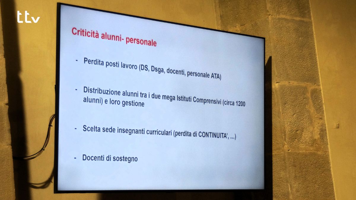 Dimensionamento scolastico, Guerri: “In ballo il diritto allo studio dei nostri ragazzi. Faremo ricorso” - Attualità | TTV.it