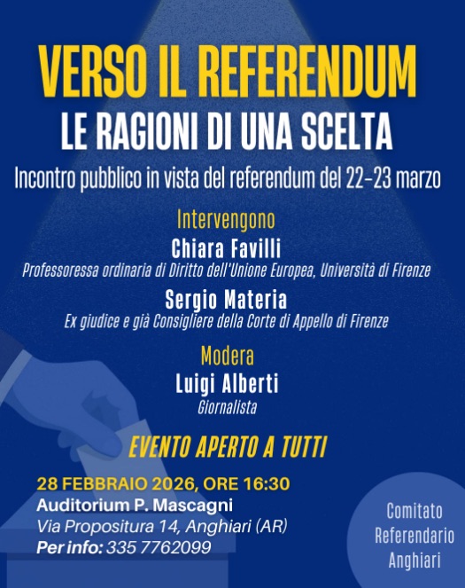 La locandina dell’iniziativa