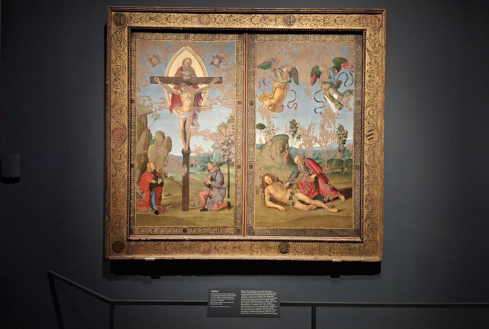 Città di Castello al Metropolitan Museum con lo Stendardo di Raffaello 4 Città di Castello al Metropolitan Museum con lo Stendardo di Raffaello - Cultura, Eventi | TTV.it