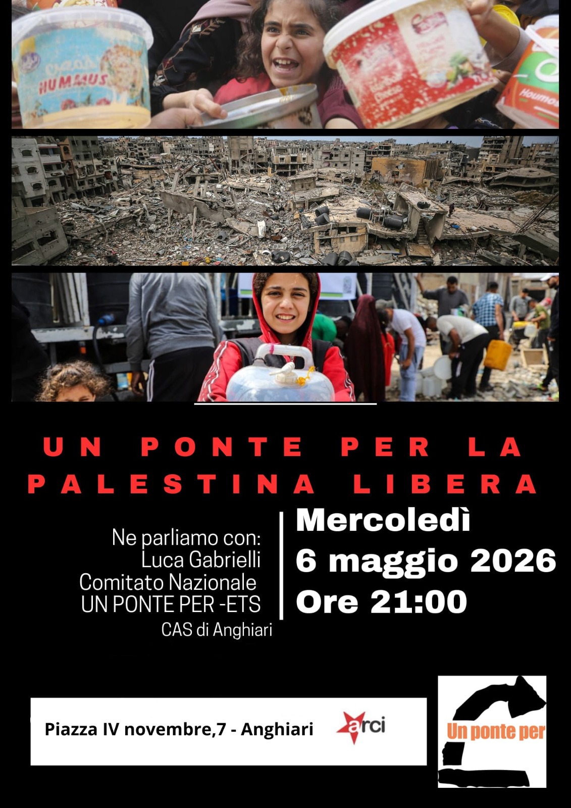 Anghiari, un incontro pubblico su presente e futuro della Palestina - Attualità | TTV.it