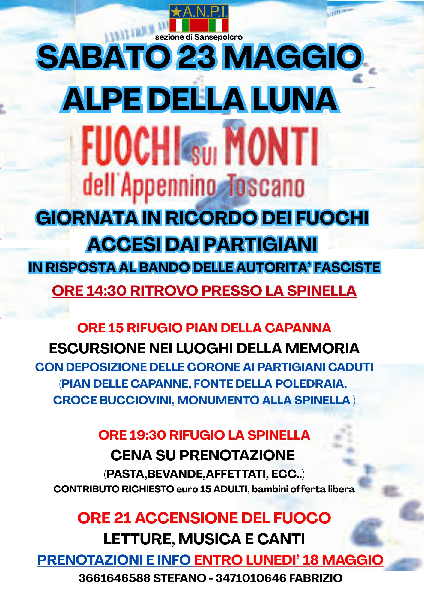 Tornano i “Fuochi sui monti” all’Alpe della Luna 1 Fuochi sui monti 2026