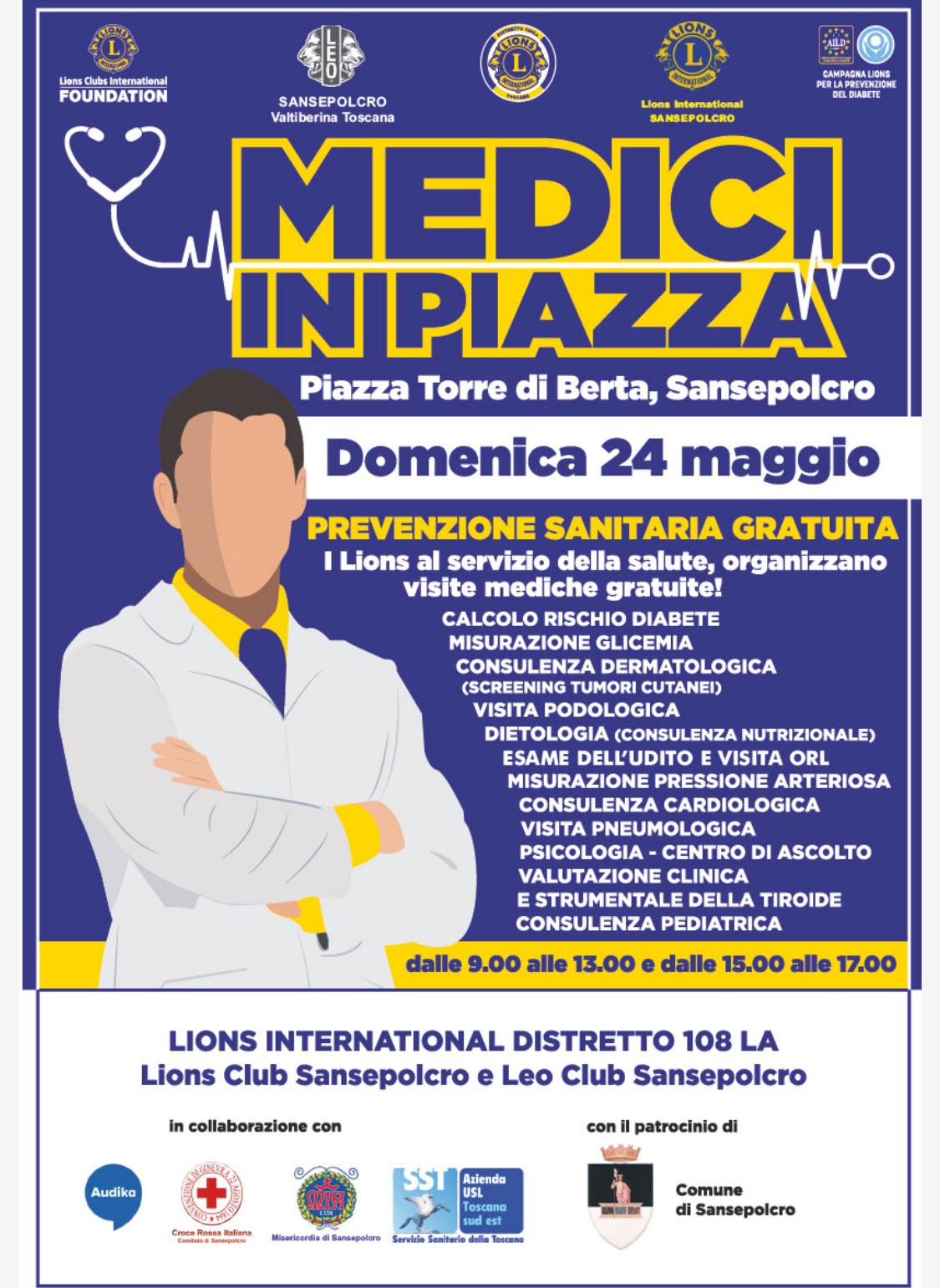 “Medici in Piazza” torna nel centro di Sansepolcro 2 “Medici in Piazza” torna nel centro di Sansepolcro - Eventi | TTV.it