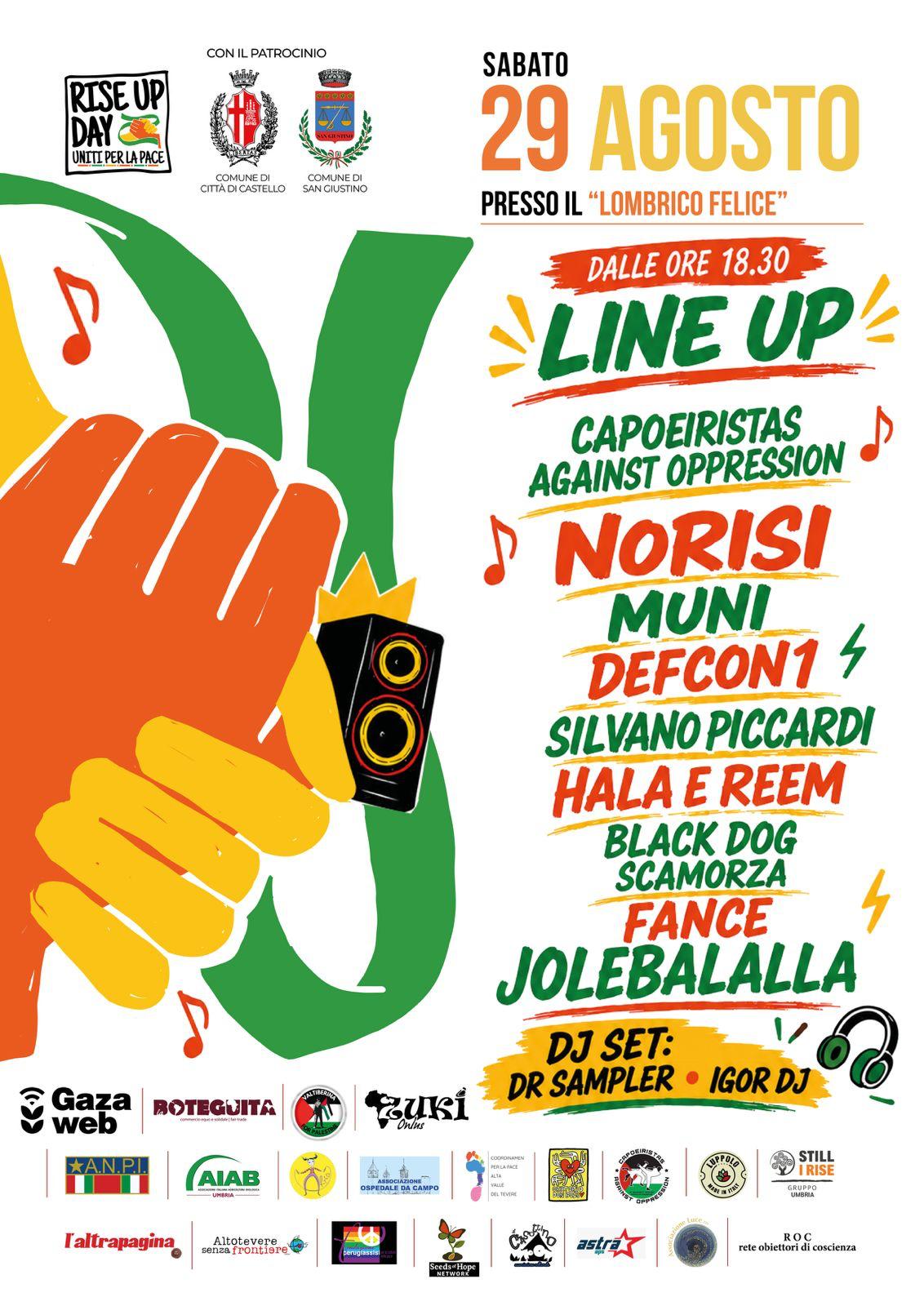 Pace e diritti, a Città di Castello torna il Rise Up Day - Eventi, Attualità | TTV.it