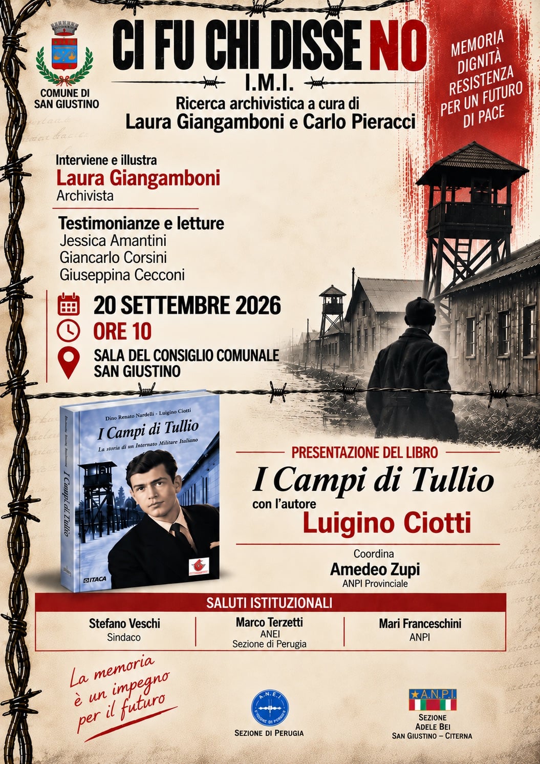 La locandina dell’iniziativa