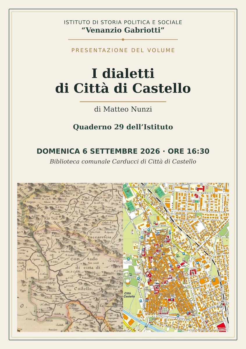 I dialetti raccontano Città di Castello: uno studio sulle diverse parlate 1 I dialetti raccontano Città di Castello: uno studio sulle diverse parlate - Cultura | TTV.it