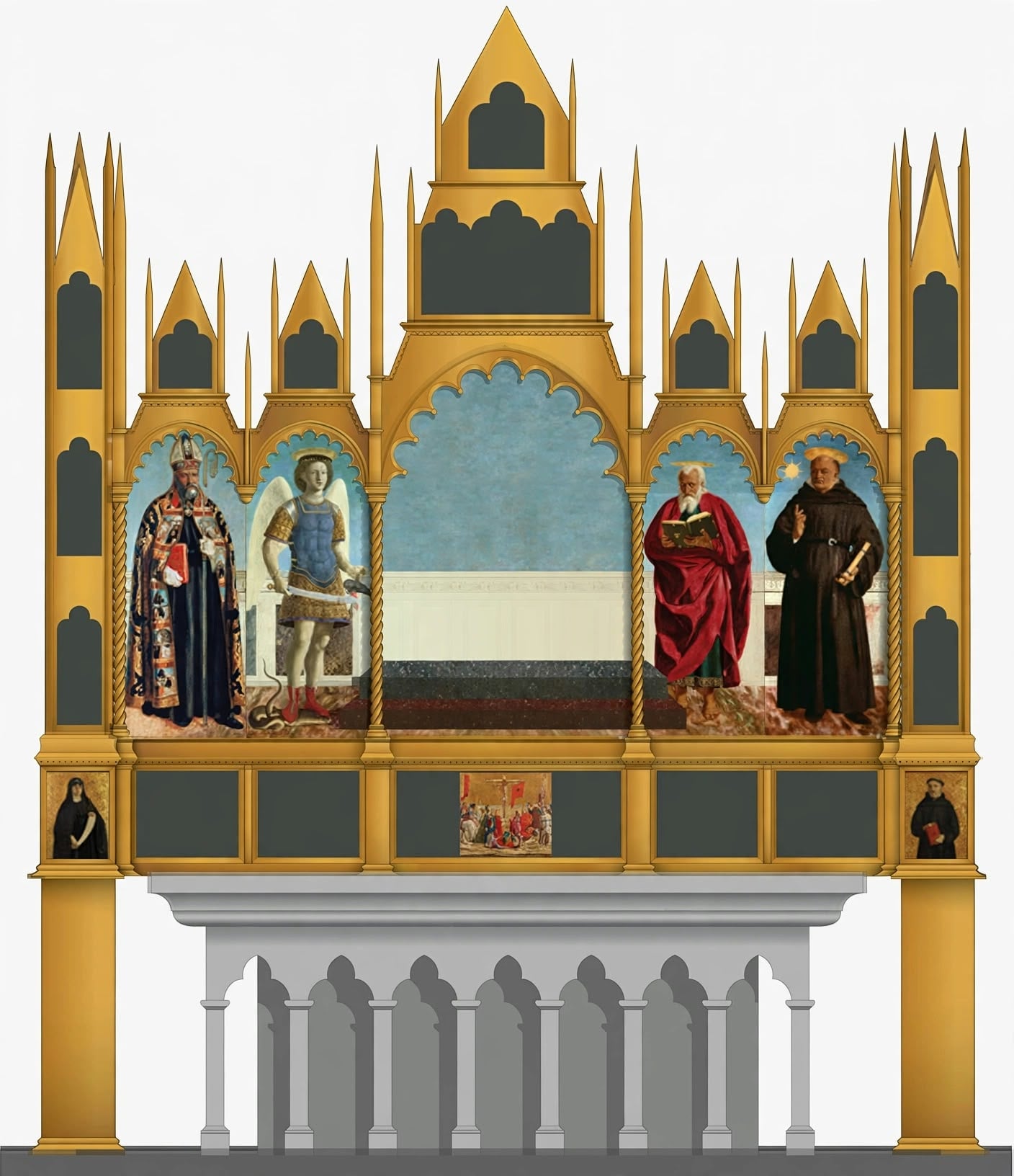 Sansepolcro, il Quattrocento e i supporti lignei usati per i dipinti 1 Sansepolcro, il Quattrocento e i supporti lignei usati per i dipinti - Cultura | TTV.it